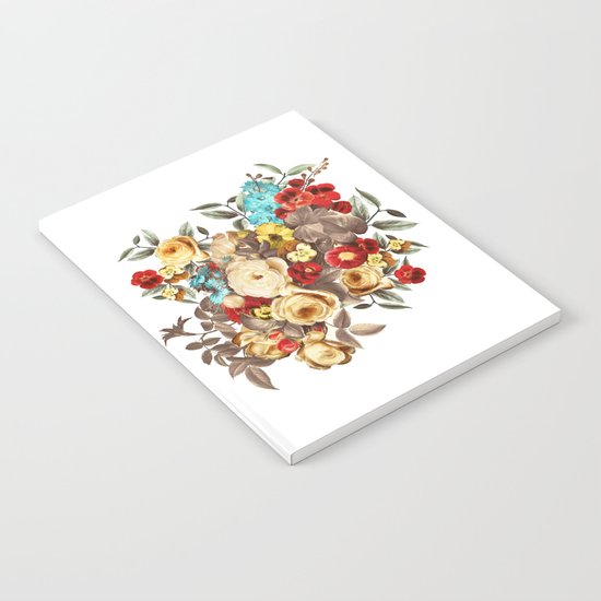 Watercolors Floral Pattern Notebook