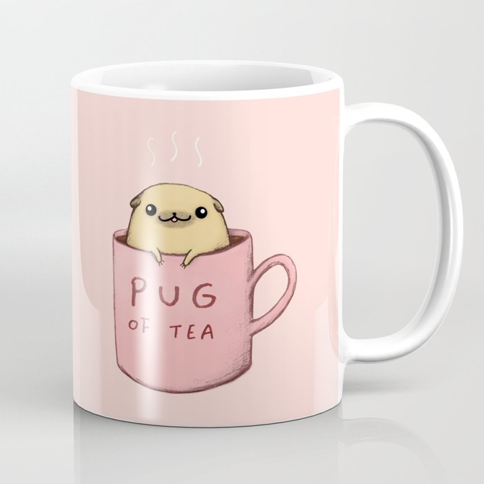 Pug of Tea Coffee Mug