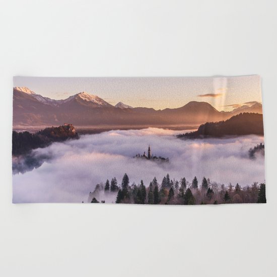 castle Beach Towel