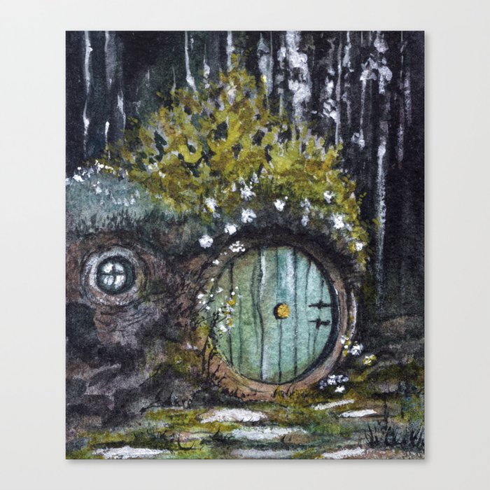 A Forest Shelter Canvas Print by KinkoWhite Society6