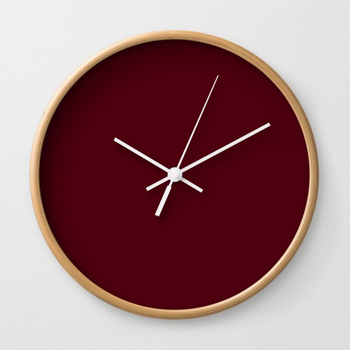 Garnet Wall Clock