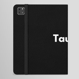 Taurus, Taurus Zodiac, Black iPad Folio Case