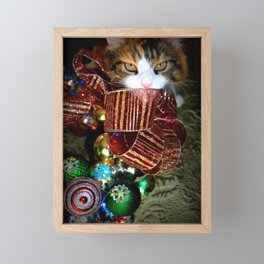 jazzy christmas Framed Mini Art Print