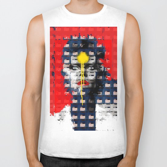 Disk Head 1 Biker Tank