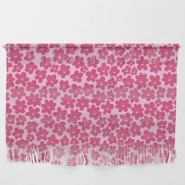 Tiny Baby Flowers - pink Wall Hanging
