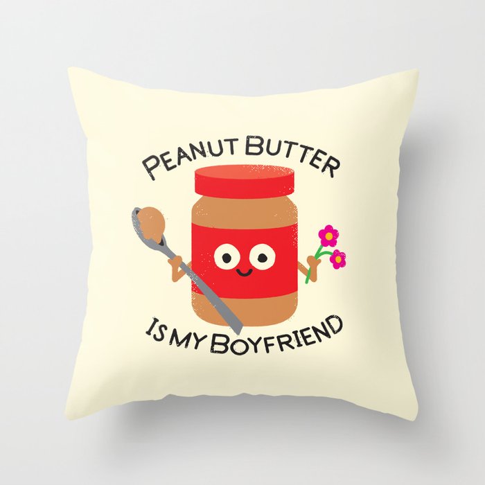 Don't Be Jelly Throw Pillow