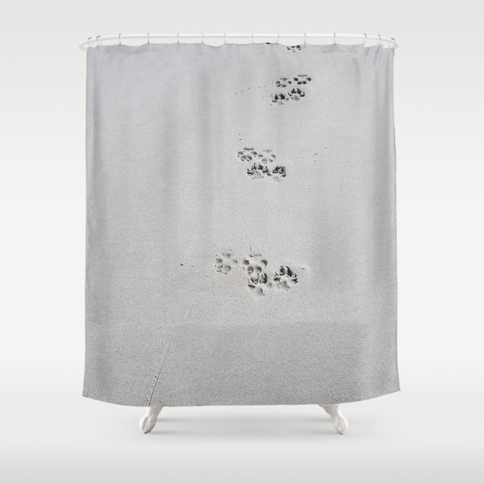Dog Beach Shower Curtain