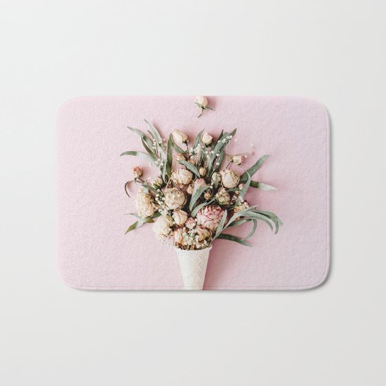 Botanic Ice cream Bath Mat