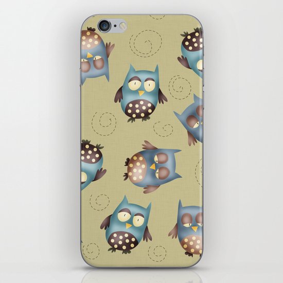Owls iPhone & iPod Skin