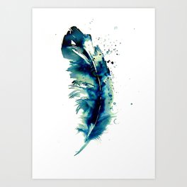Spirit Feather Art Print