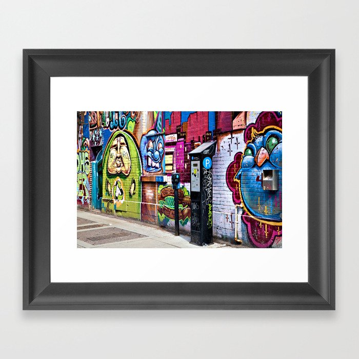 Street Art Framed Art Print