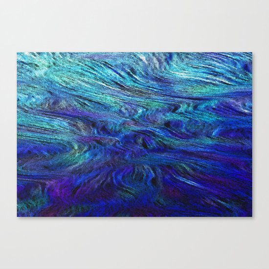 Such Blue Water Canvas Print