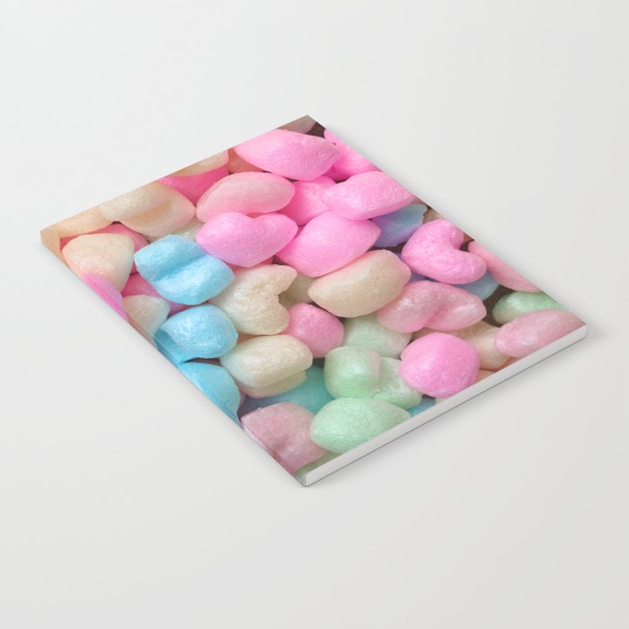 Pastel hearts! Notebook