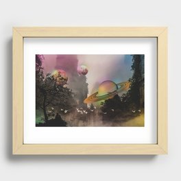 A Visit to Solar Valley Recessed Framed Print