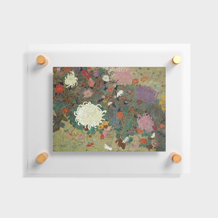 flower【Japanese painting】 Floating Acrylic Print