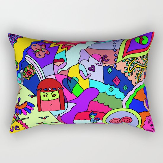 Abstract 26 Rectangular Pillow