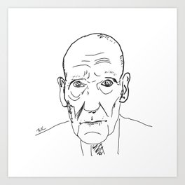 William S. Burroughs Art Print