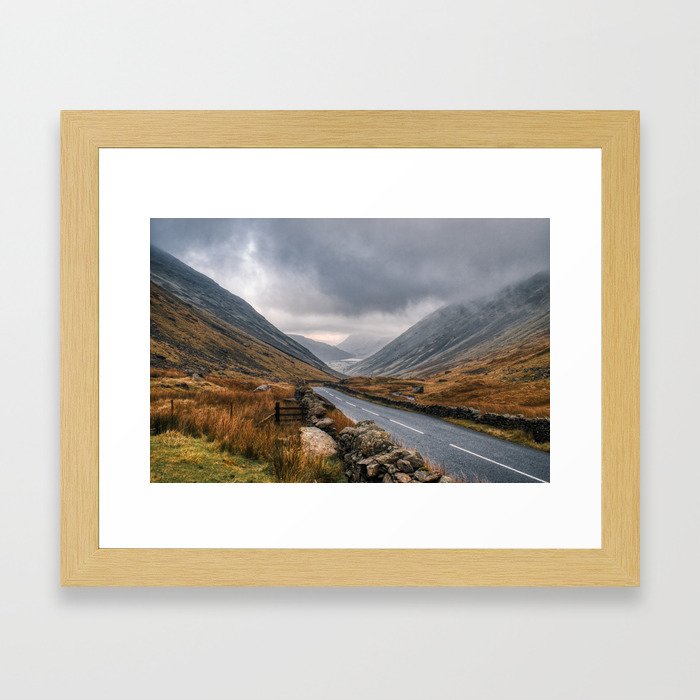 Valley Fog Framed Art Print