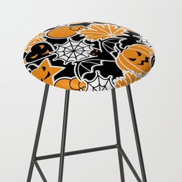 Halloween Pattern Bar Stool