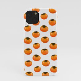 Fruit in season: Persimmon Edition iPhone Case