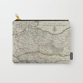 Map with the routes of the Prussian troops to Amsterdam, 1787, P. Mol, 1787 - 1788 Carry-All Pouch