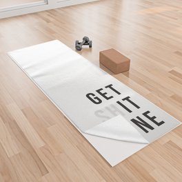 Get Sh(it) Done // Get Shit Done Yoga Towel