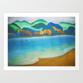 Pühajärv ("Holy lake") / Pühajärv Art Print