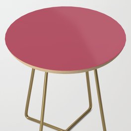 Cherry Wine Red Side Table