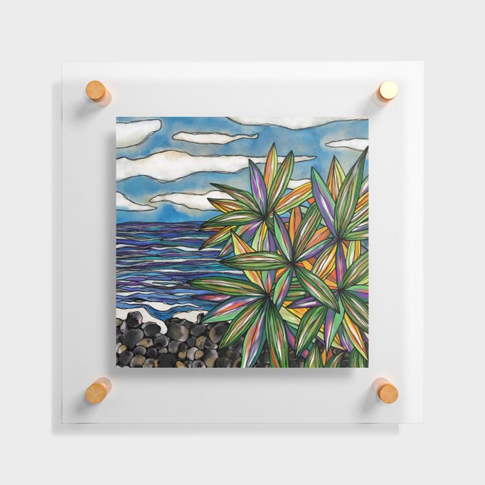 Bargara Beachscape Floating Acrylic Print