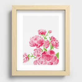Coral Charm Recessed Framed Print