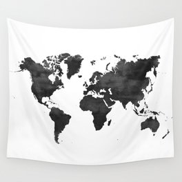 WORLD MAP Wall Tapestry