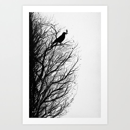 Dead Tree Art Print