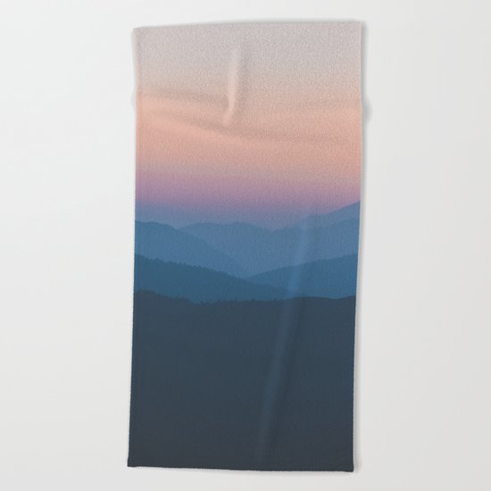 Sunset over Nepal Beach Towel