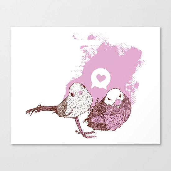 Love Birds Canvas Print