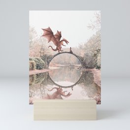 Dragon & Princess Mini Art Print