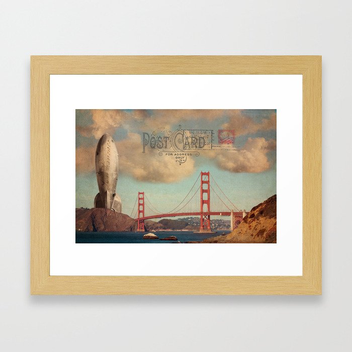 GROUND CONTROL - San Francisco Framed Art Print