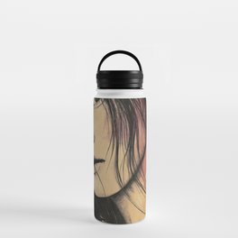 Stoic II | japanese woman with mandalas Water Bottle