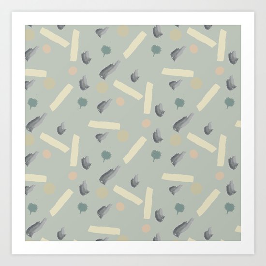 COMIDA CHINA Art Print