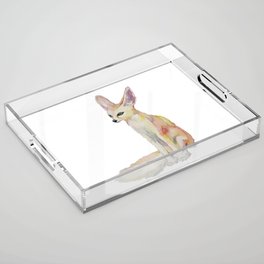 Fennec Fox Acrylic Tray