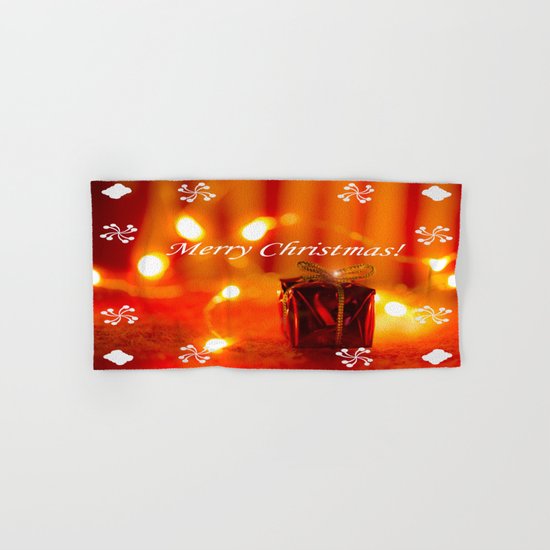 Merry Xmas! Hand & Bath Towel