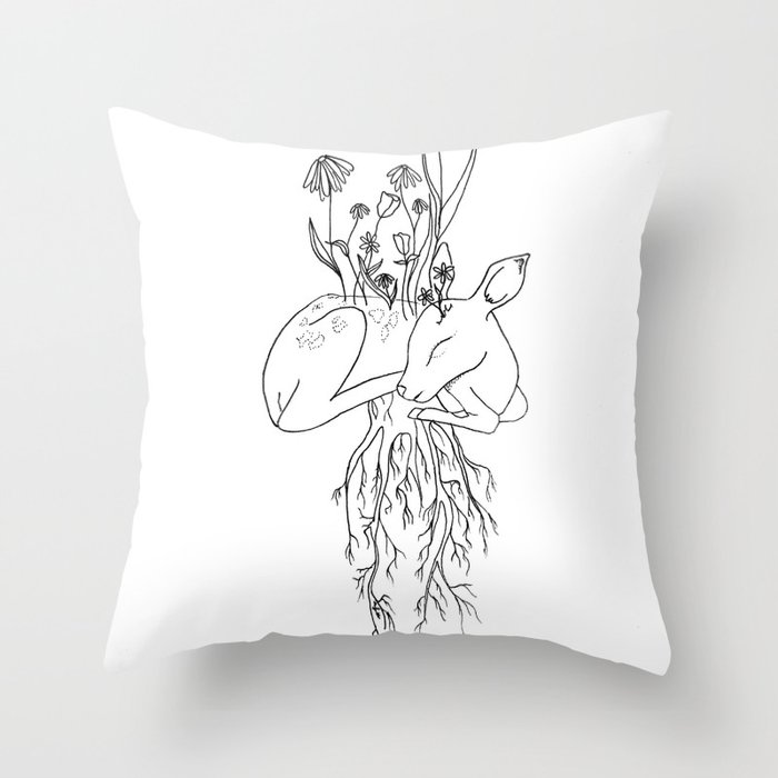 planted Throw Pillow