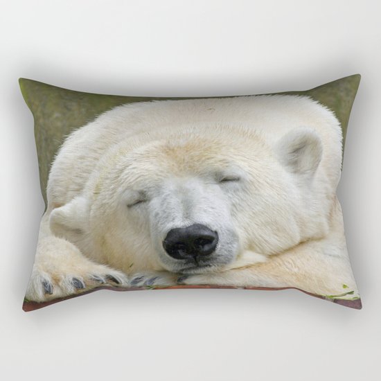 Polar Bear 003 Rectangular Pillow