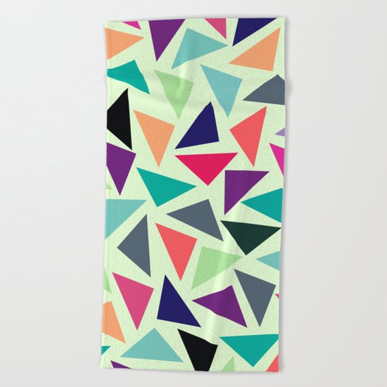 Geometric Pattern Beach Towel