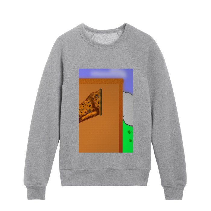 Time changes the people ... Kids Crewneck