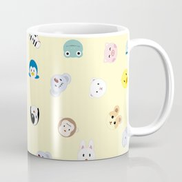 Cute Chibi animals pattern Mug