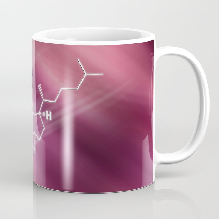 Cholesterol Hormone Structural chemical formula Coffee Mug