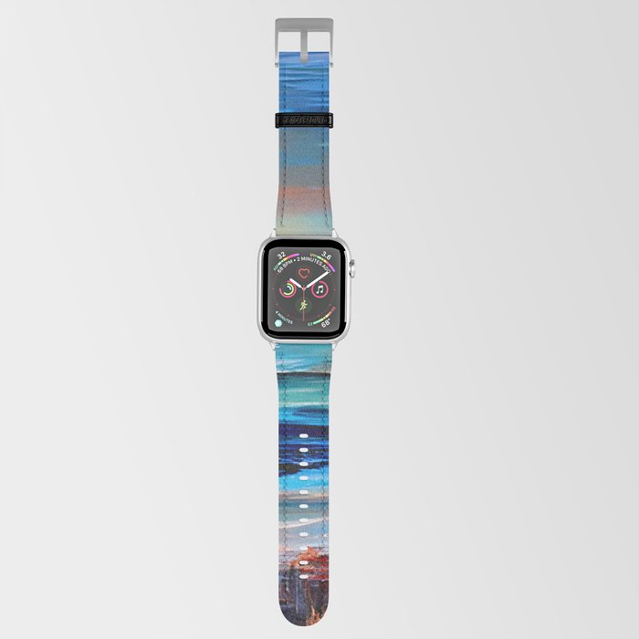 Abstract Painting No. 11 Seascape Apple Watch Band