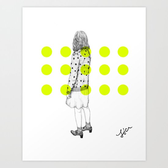 look the other way Art Print