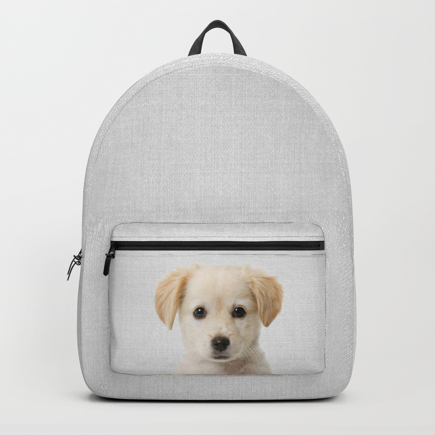 Golden Retriever Puppy Colorful Backpack By Galdesign Society6