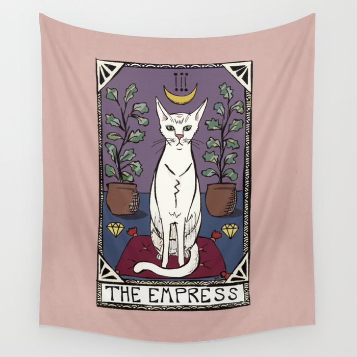 The empress sales tarot card tapestry